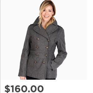 NEW!! Charcoal Coat in a Size Large!!